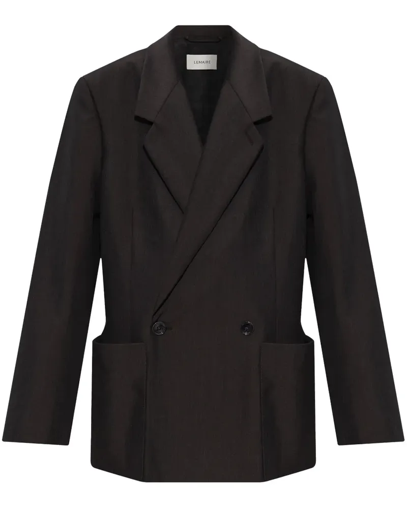 Christophe Lemaire Doppelreihiger Blazer - Grau Grau