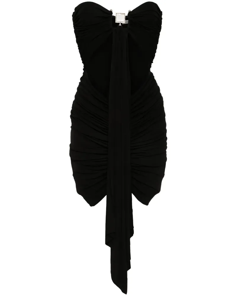 Christopher Esber Minikleid mit Quarzapplikation - Schwarz Schwarz