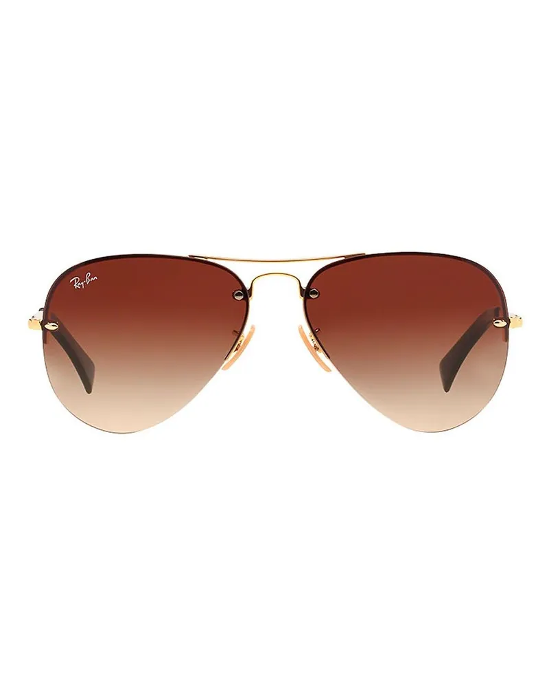 Ray Ban Zweifarbige Pilotenbrille - Braun Braun