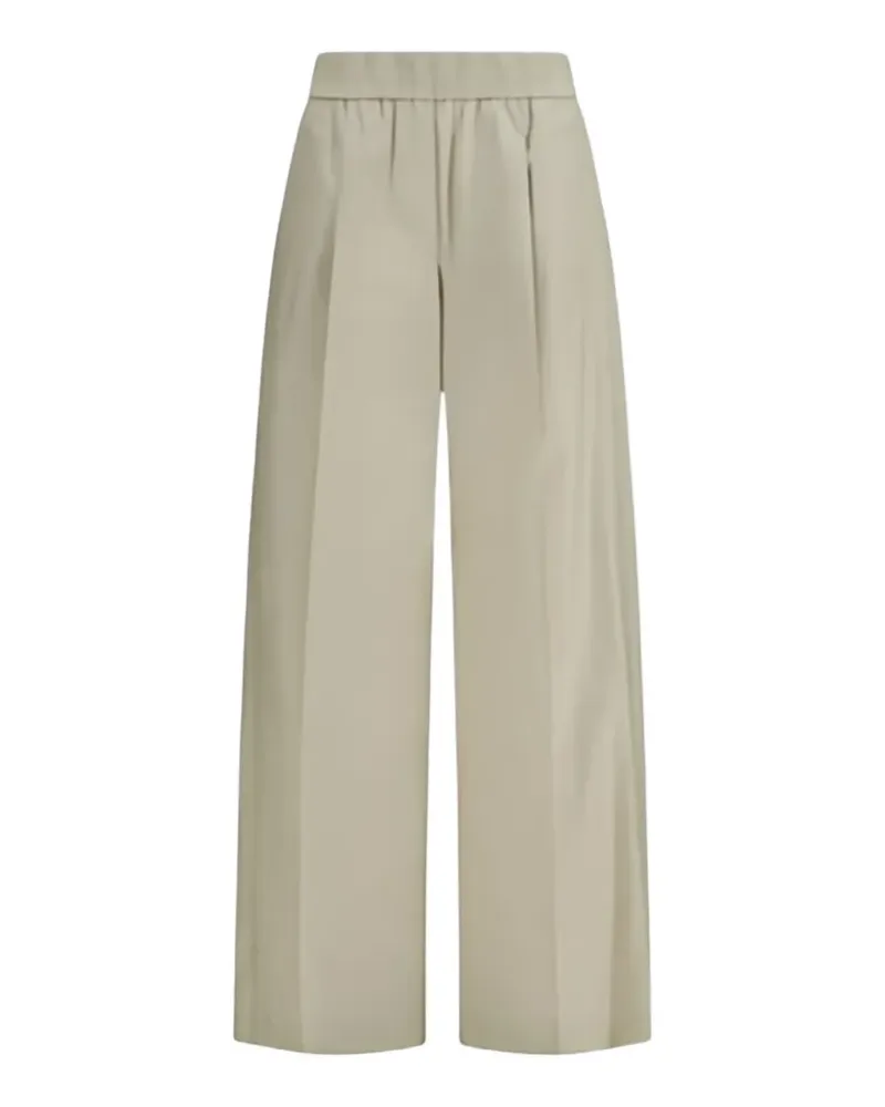 Brunello Cucinelli elasticated palazzo pants - Nude Nude