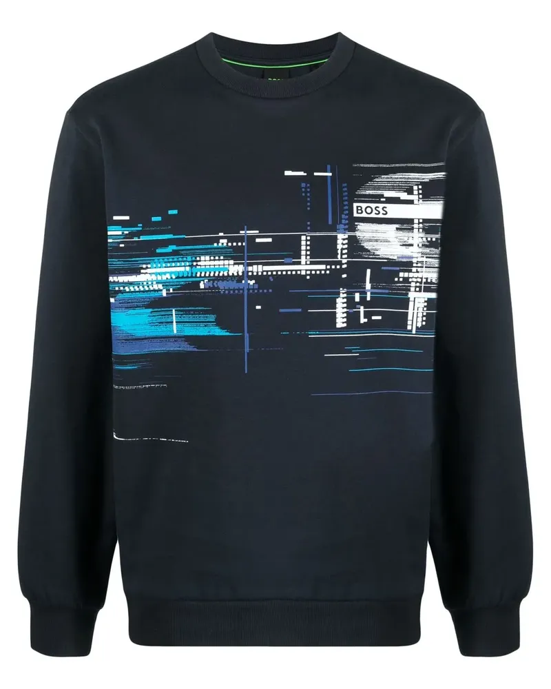 HUGO BOSS Salbonic Sweatshirt - Blau Blau