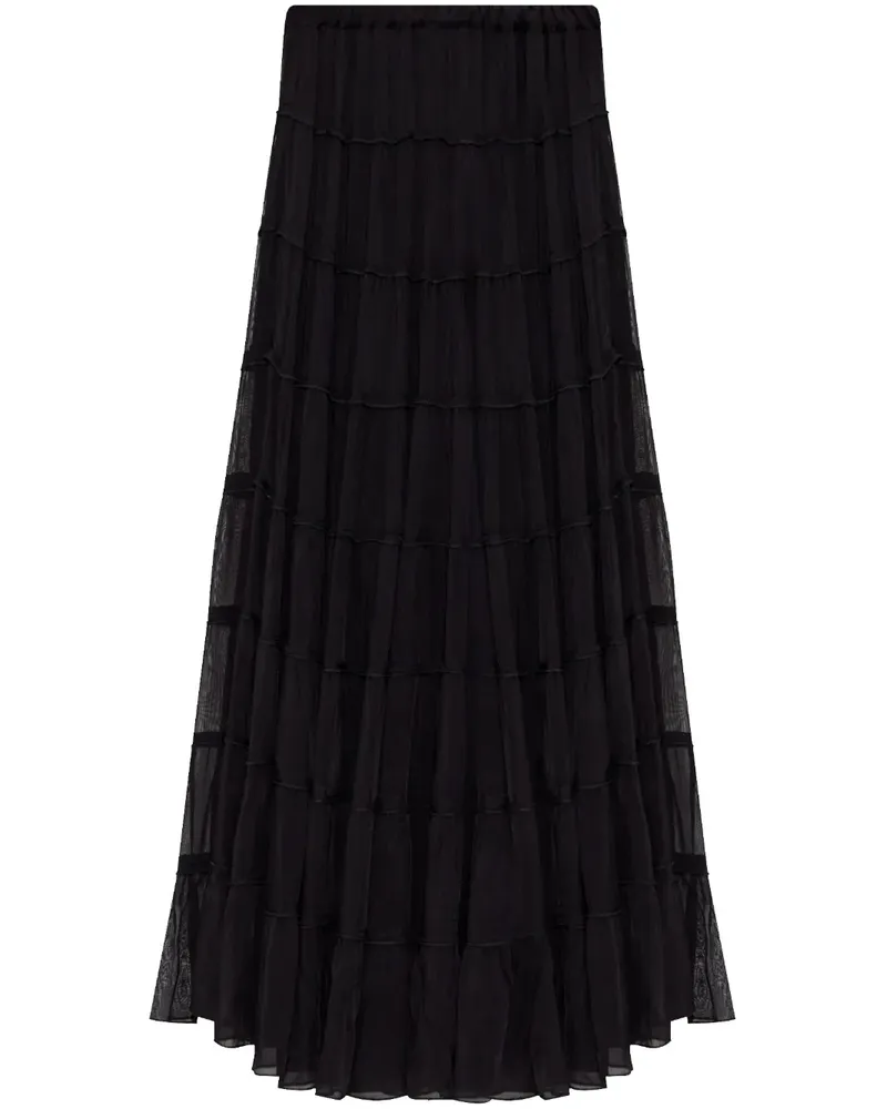 AllSaints Eva Maxirock - Schwarz Schwarz