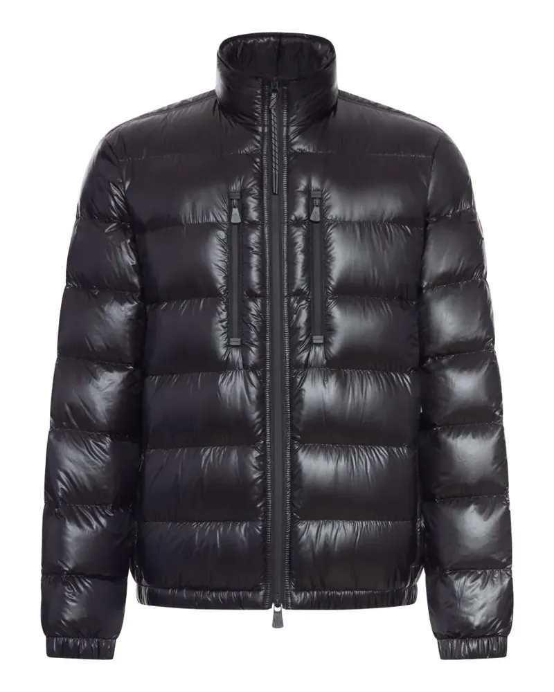 Moncler zip quilted bomber - Schwarz Schwarz