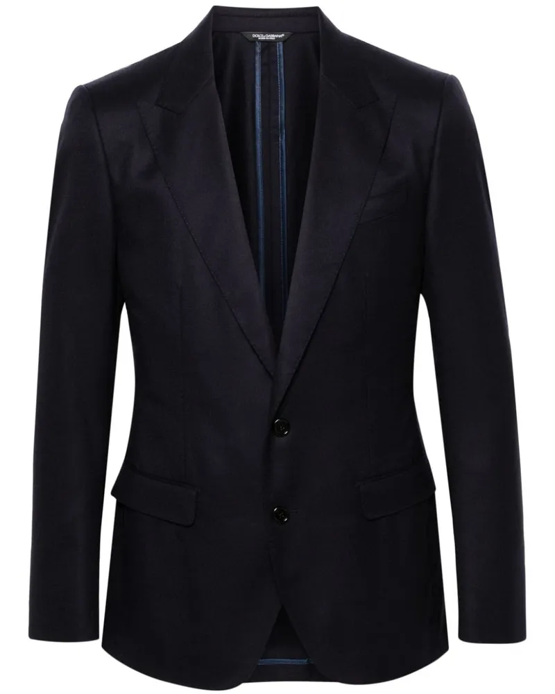 Dolce & Gabbana Klassisches Sakko - Blau Blau