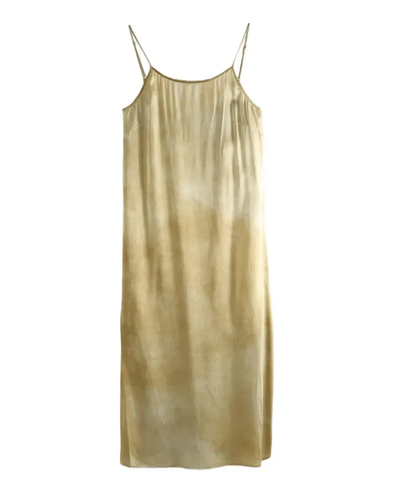 Uma Wang tie-dye Anaya midi dress - Gelb Gelb