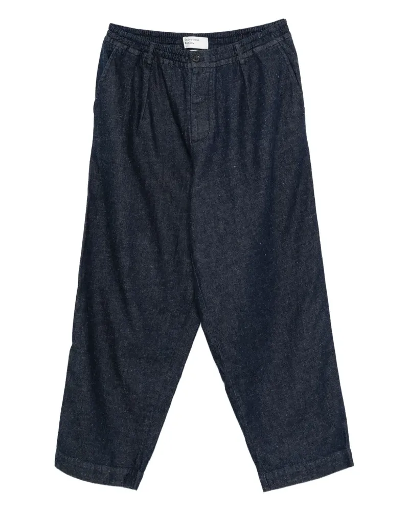 Universal Works Jeans mit elastischem Bund - Blau Blau