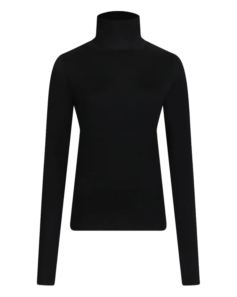 DOUUOD Pullover mit Rollkragen - Schwarz Schwarz