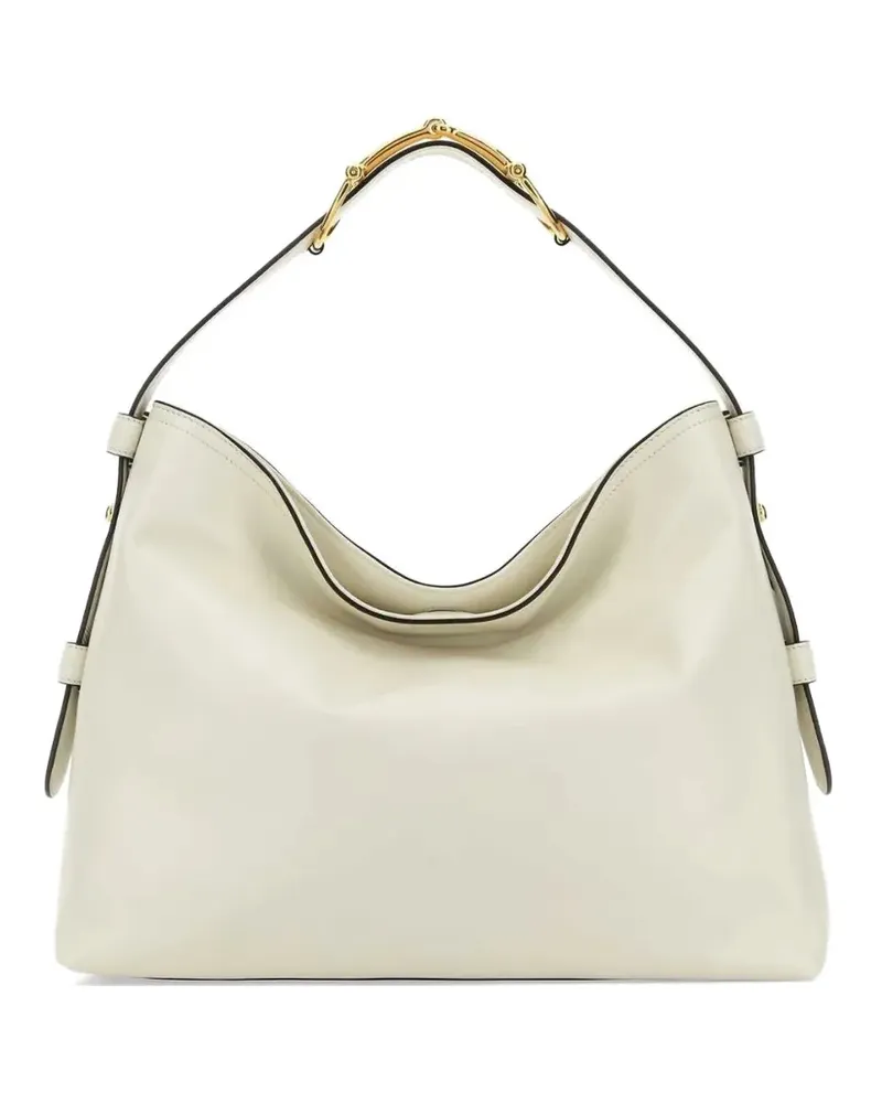 Gucci Horsebit leather tote bag - Nude Nude