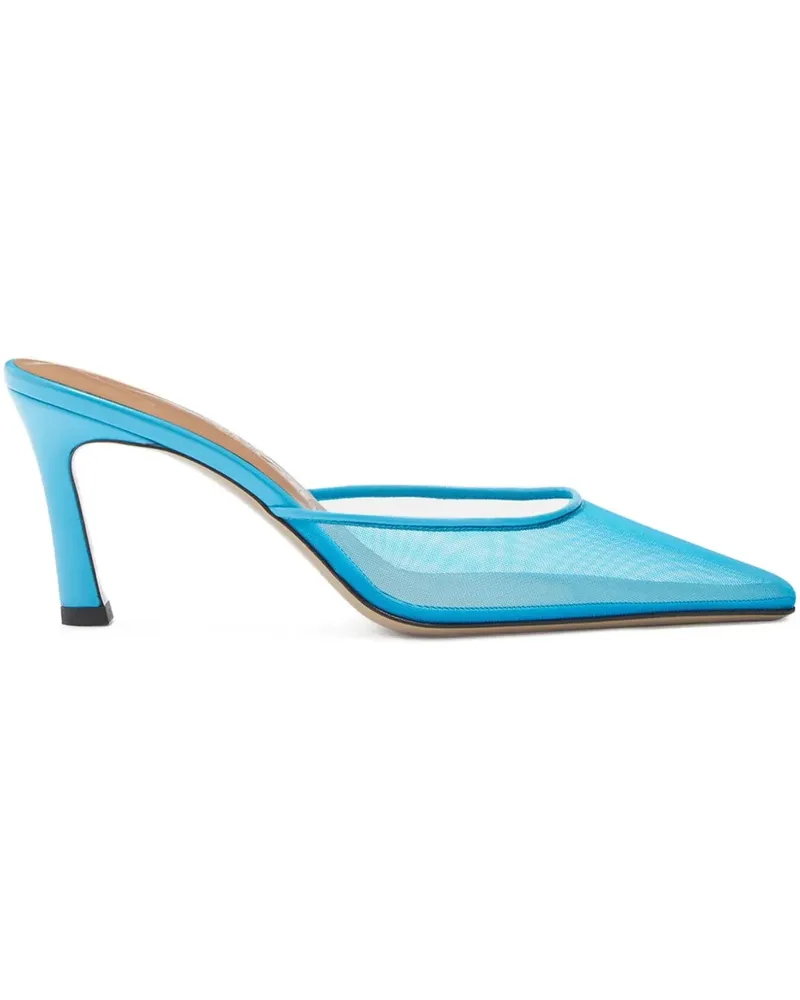 ATTICO Juno Mules - Blau Blau