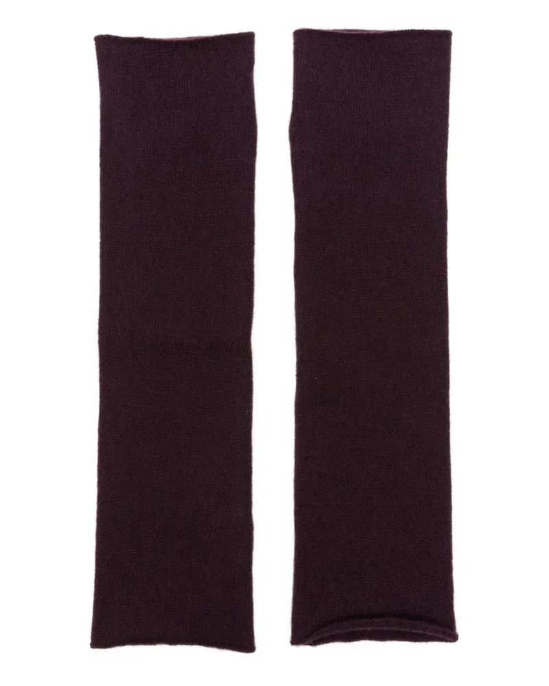 Lisa Yang ribbed arm warmers - Rot Rot