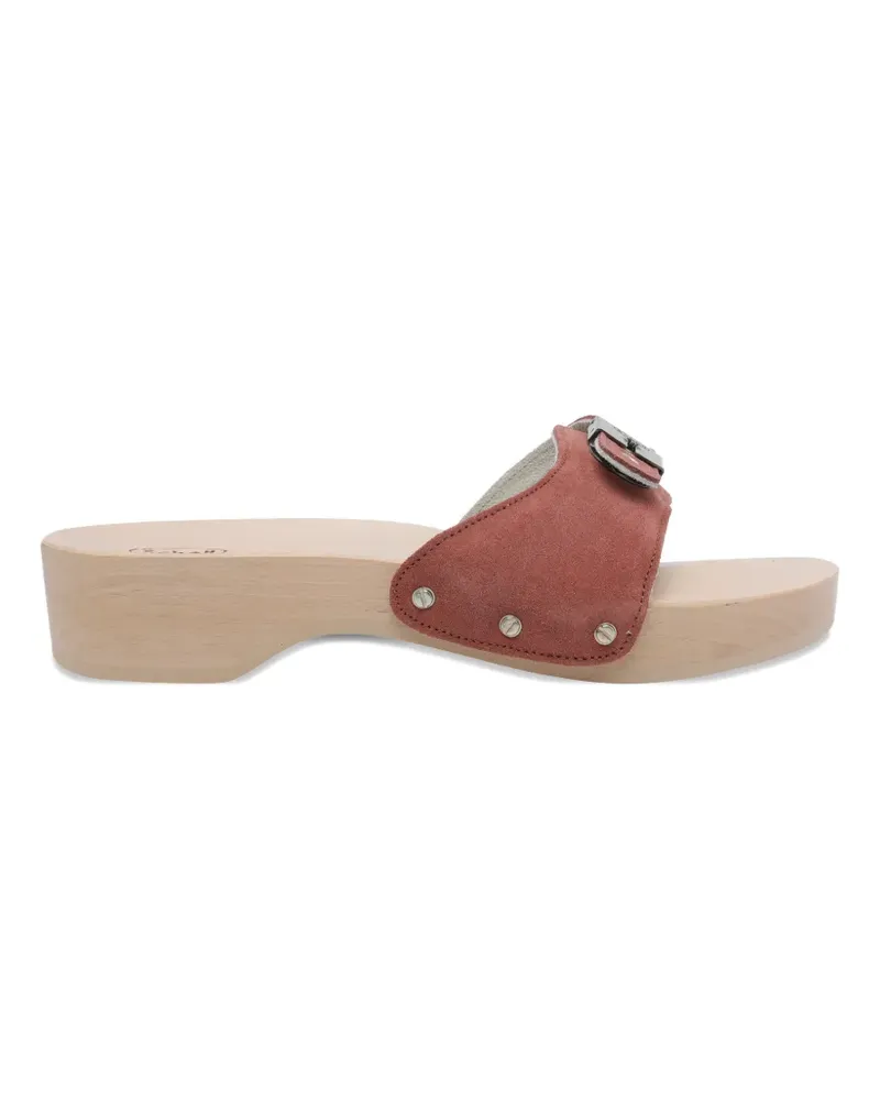 Scholl Pescura suede sandals - Braun Braun