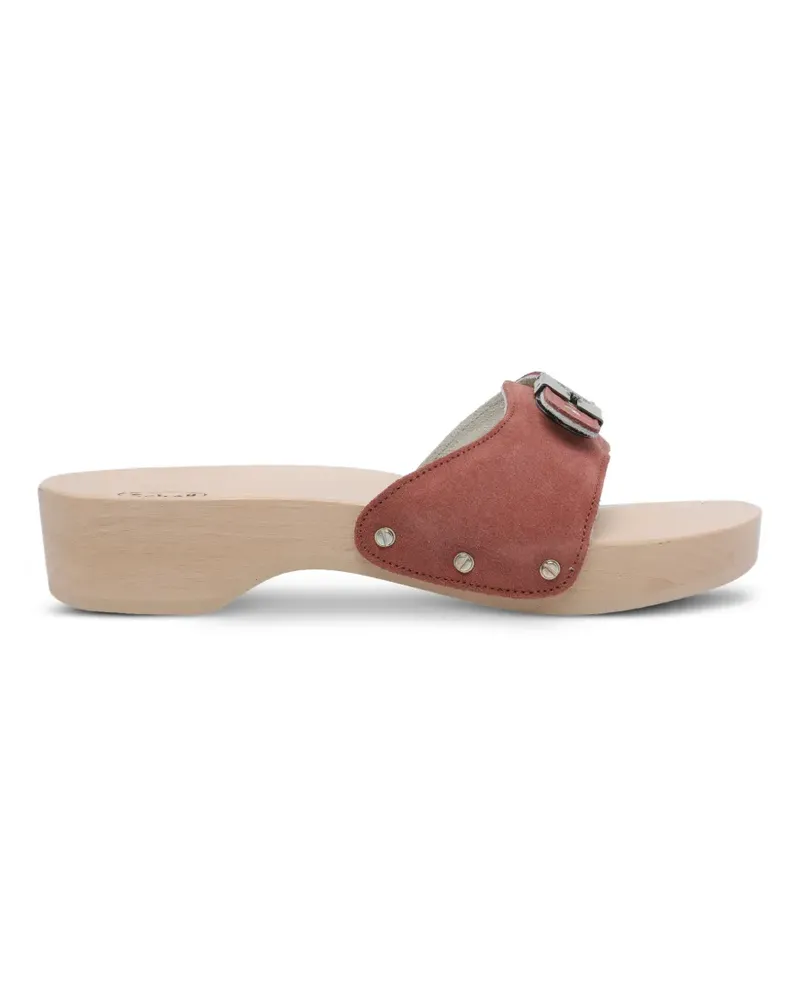 Scholl Pescura suede sandals - Braun Braun