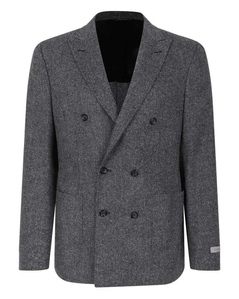 Canali Doppelreihiger Anzug - Grau Grau
