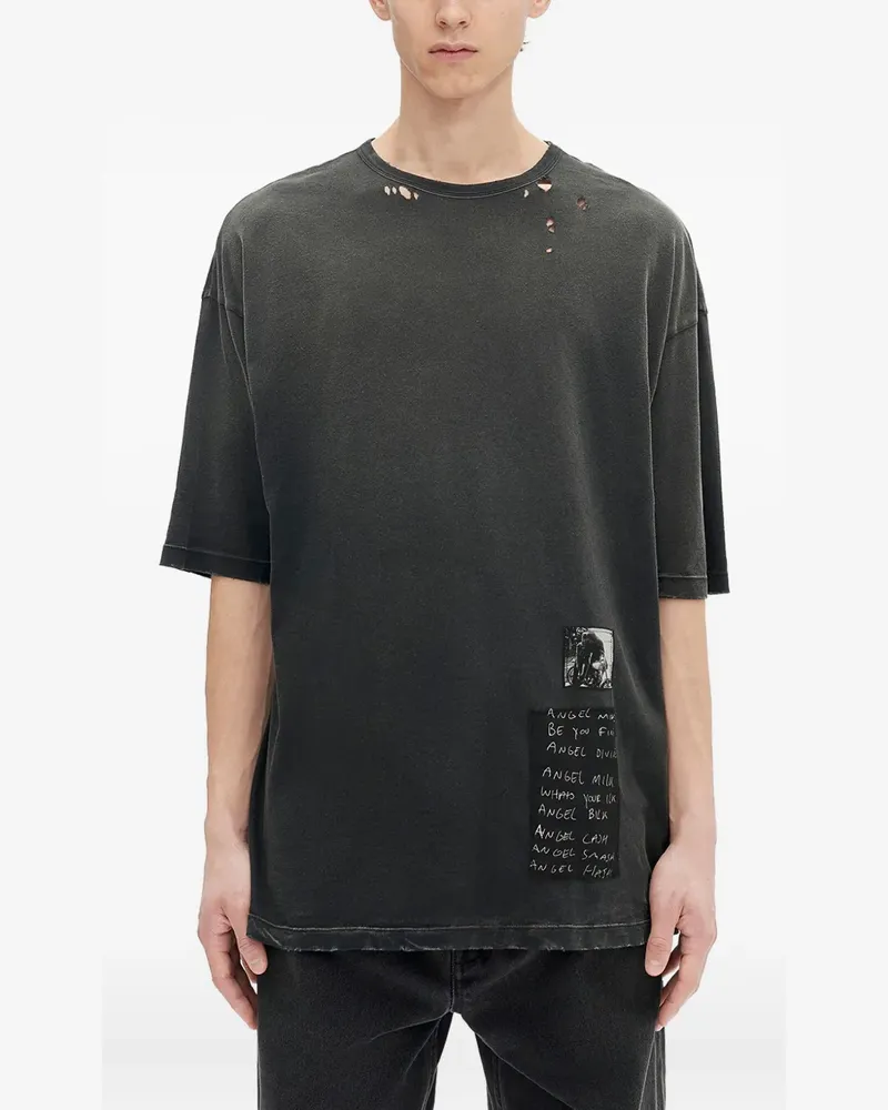 Ann Demeulemeester Dieter' T-Shirt - Grau Grau