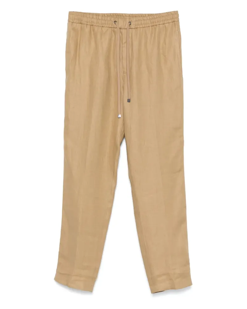 Moncler Jogginghose aus Leinen - Nude Nude