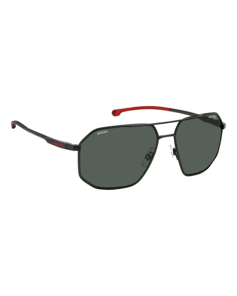 Carrera geometric-frame sunglasses - Schwarz Schwarz