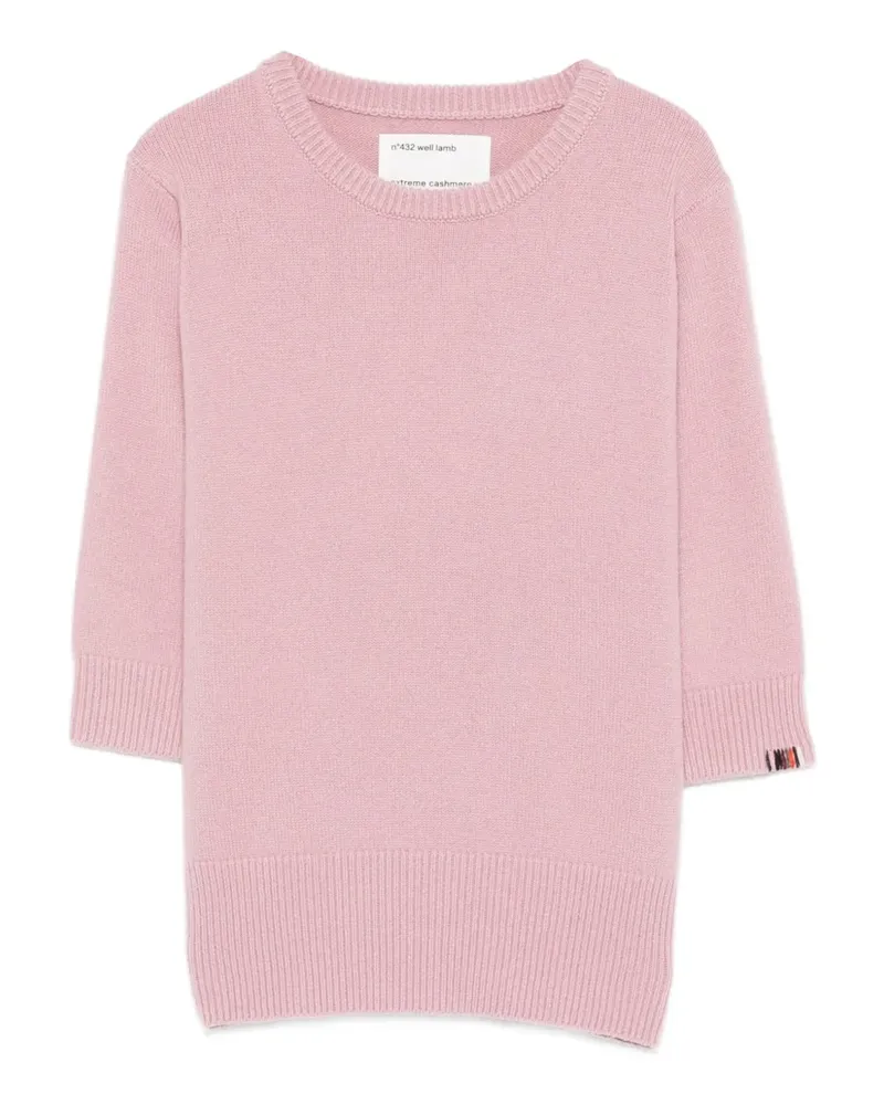 extreme cashmere cashmere top - Rosa Rosa