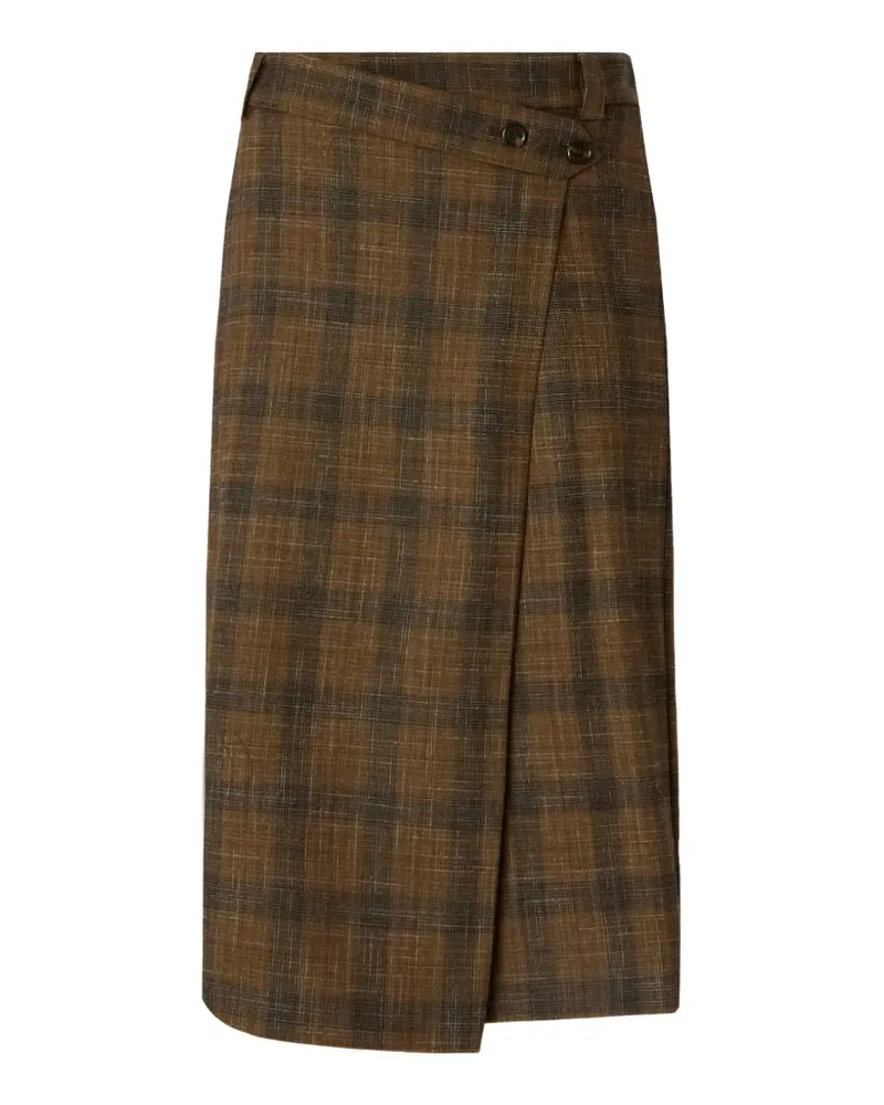Pinko Rock mit Check - Braun Braun