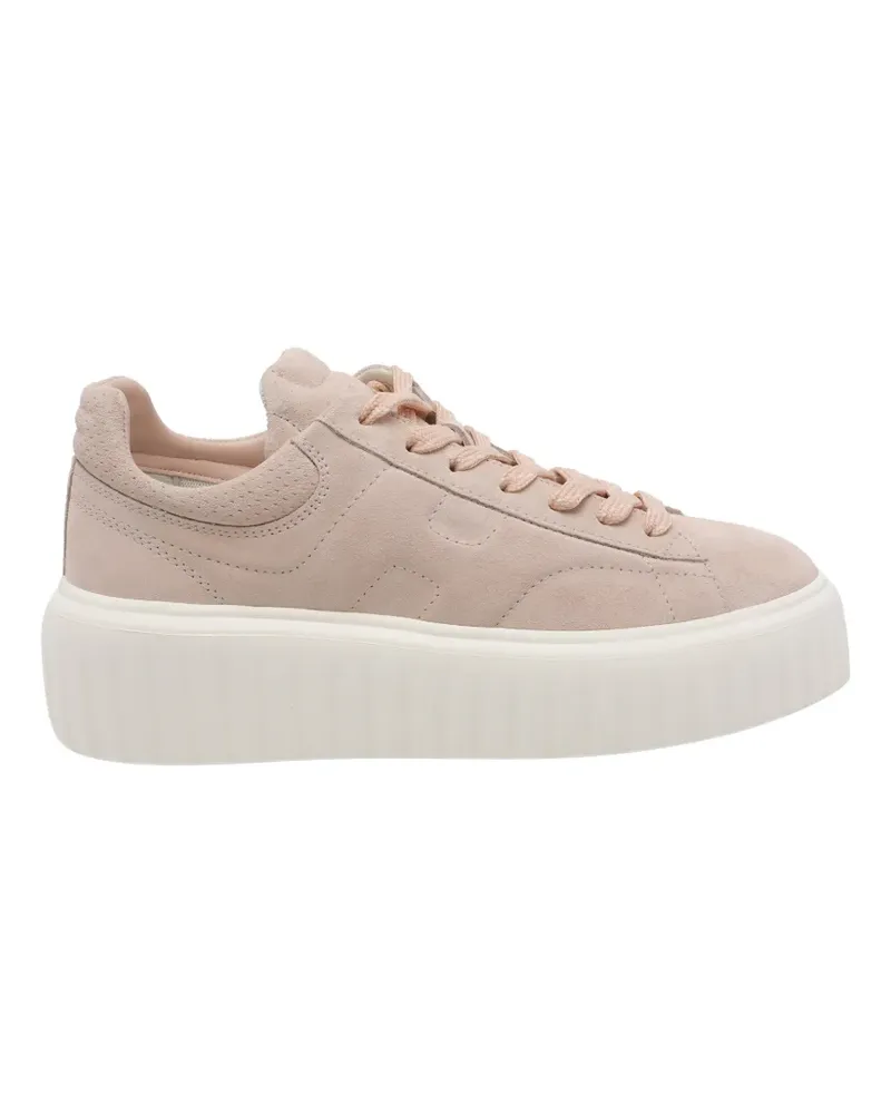 Hogan H-stripes platform sneakers - Rosa Rosa