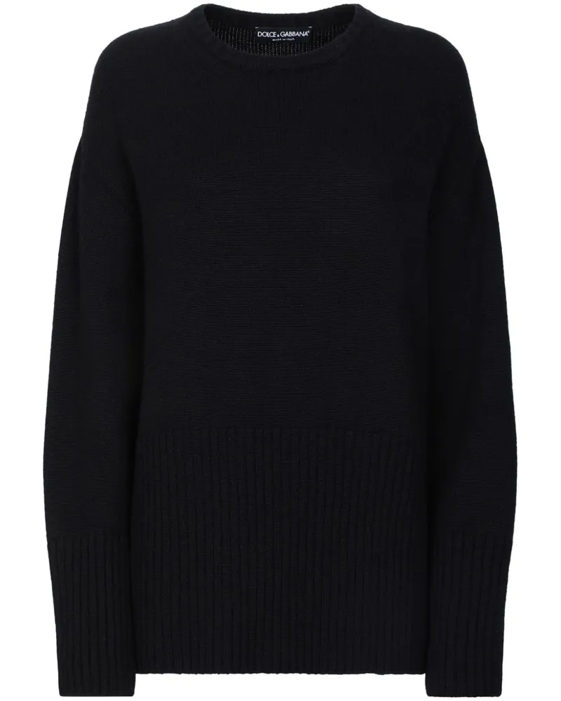 Dolce & Gabbana Pullover mit Ballonärmeln - Schwarz Schwarz