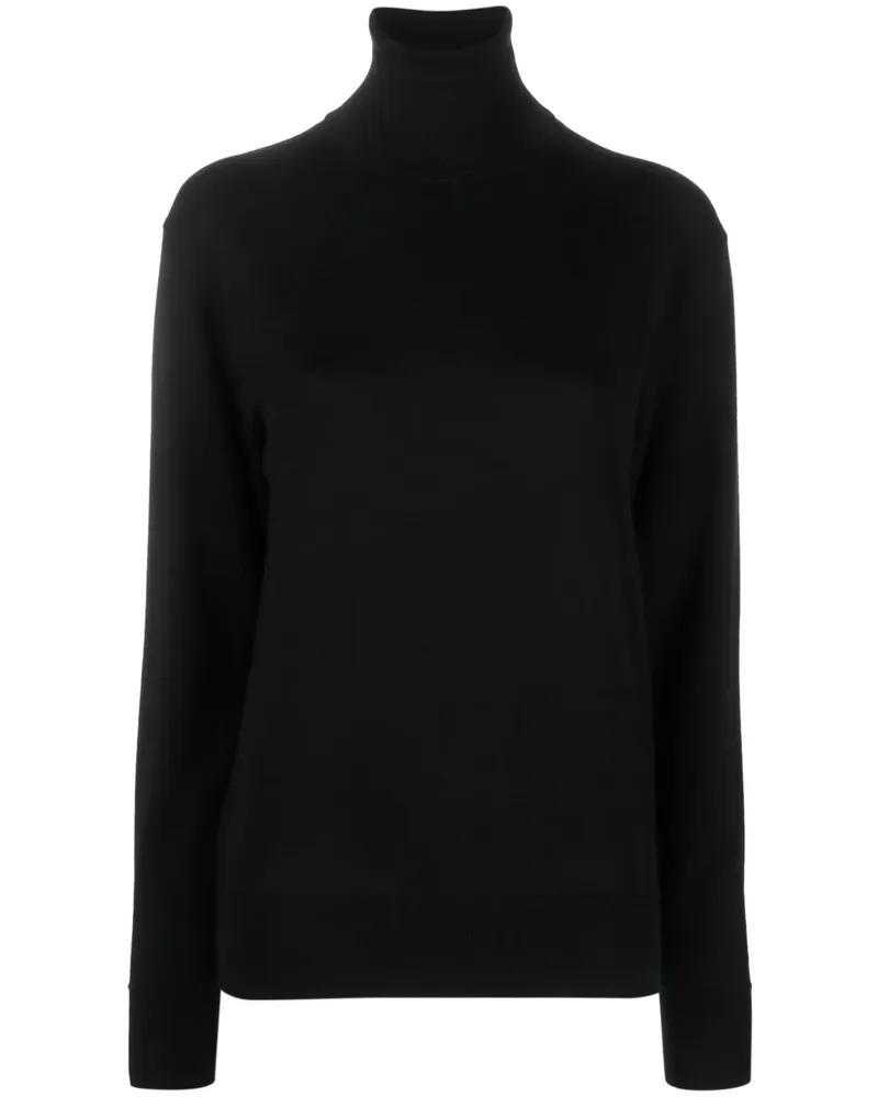 The Row Klassischer Rollkragenpullover - Schwarz Schwarz