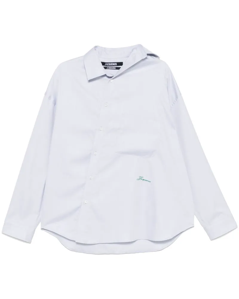 Jacquemus Le Cuadro Hemd - Grau Grau