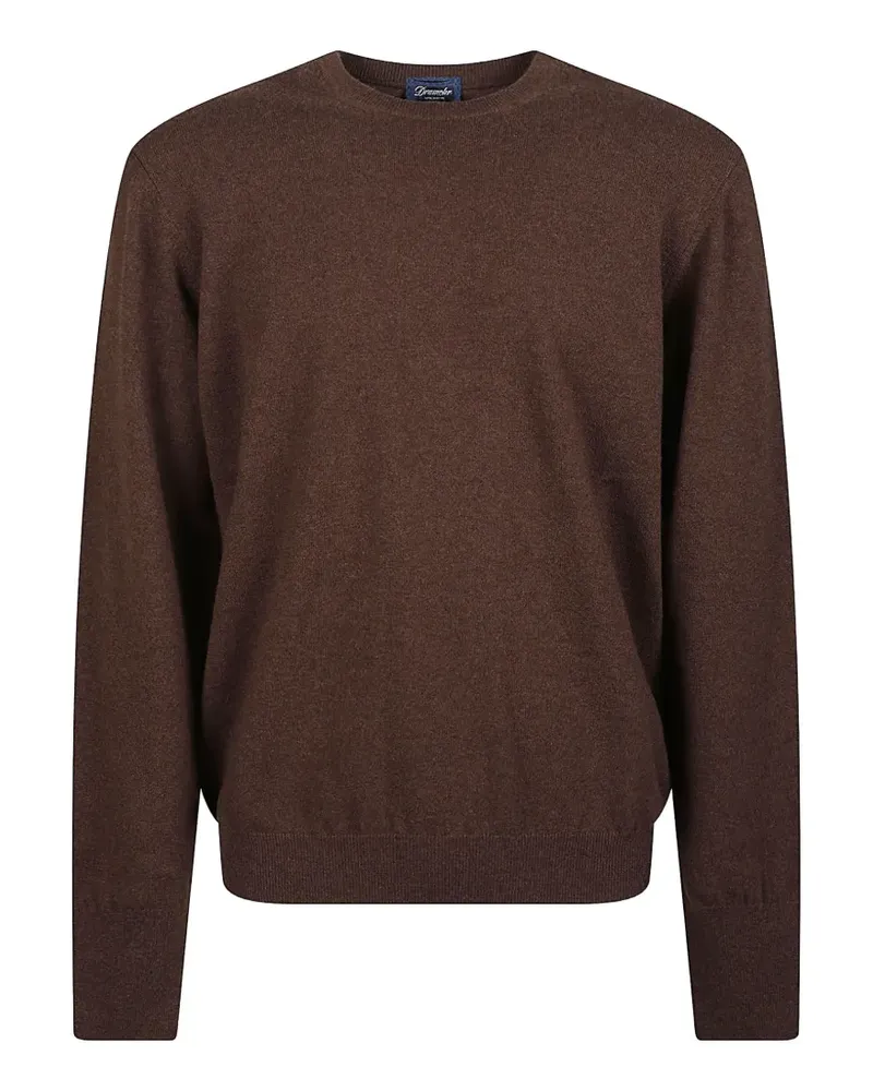Drumohr  fine-knit cashmere sweater - Braun Braun