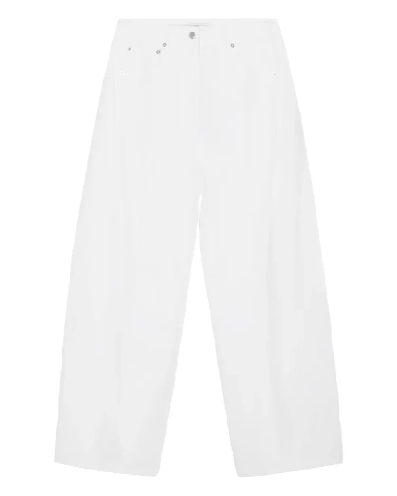 tibi Spring Sid Jeans - Weiß Weiß