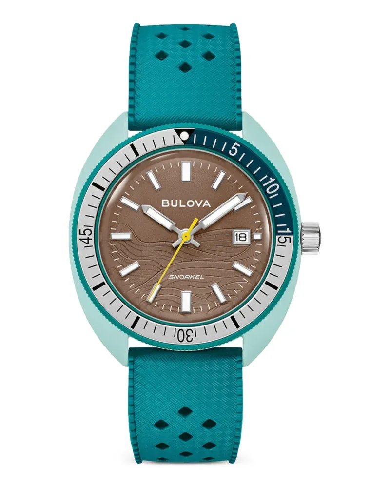 BULOVA Snorkel 41mm watch - Braun Braun