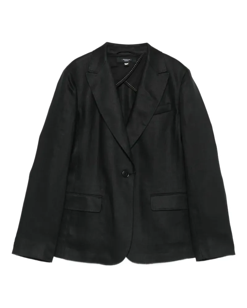 Max Mara WKDNALUT blazer - Schwarz Schwarz