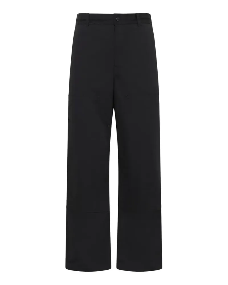 TAION Hose mit geradem Bein - Schwarz Schwarz