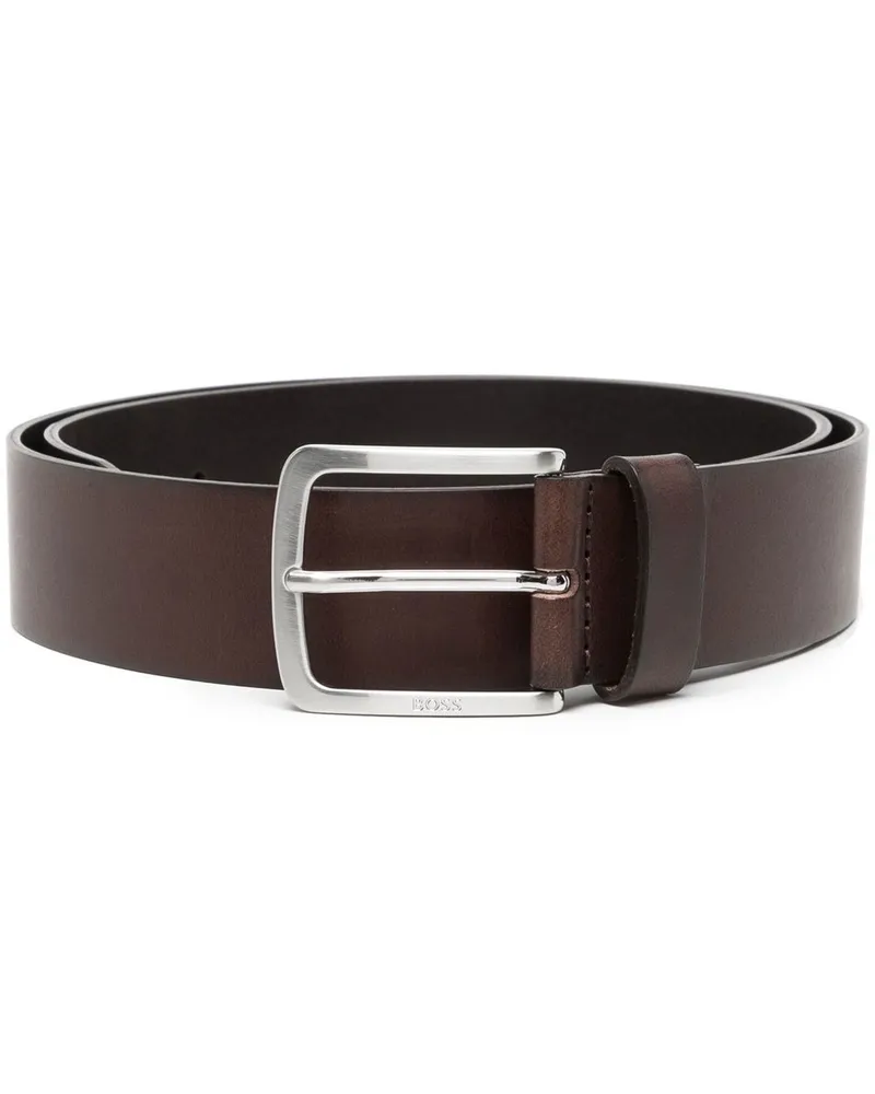 HUGO BOSS Gürtel mit Logo-Gravur - Braun Braun