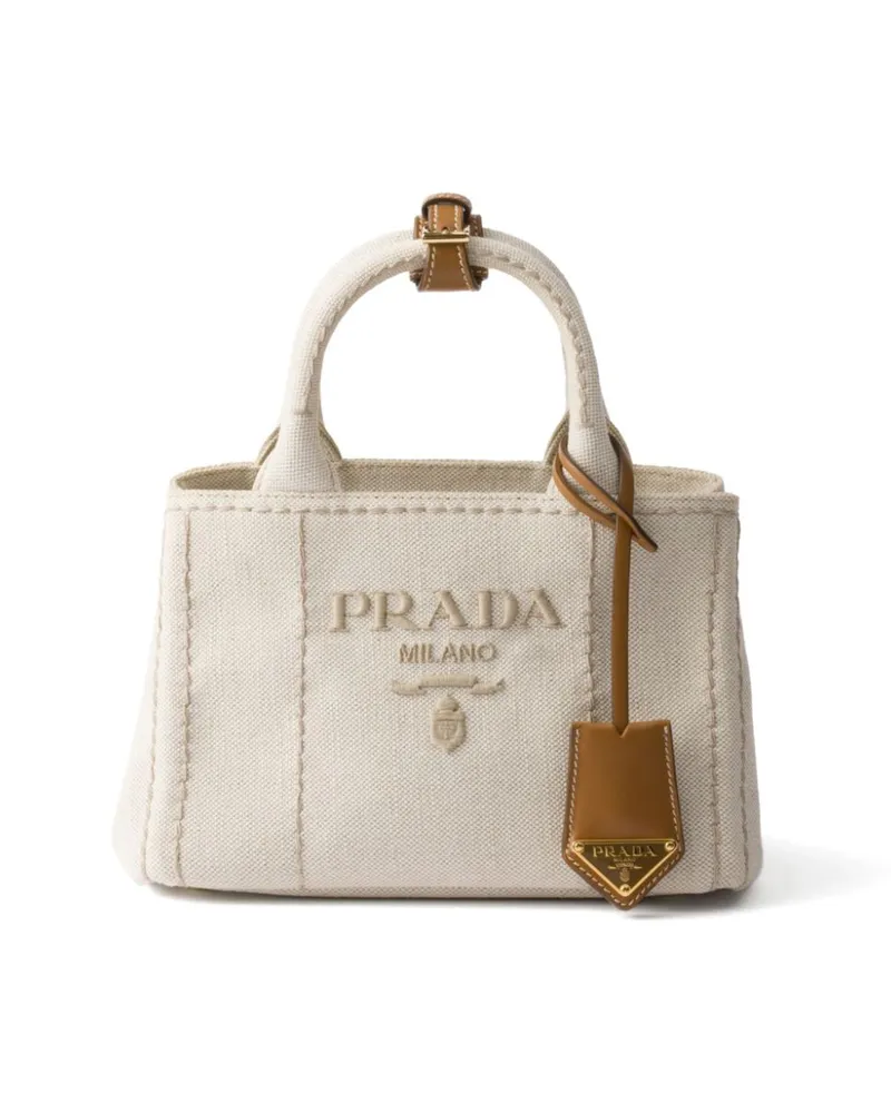 Prada Mini Jardinière Tasche - Nude Nude