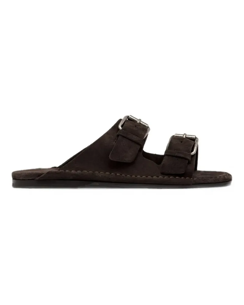Buttero Sandalen mit Schnallenverschluss - Braun Braun