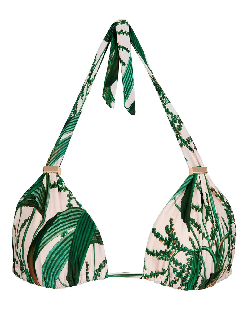 Lenny Niemeyer Bikinioberteil mit Print - Grün Grün