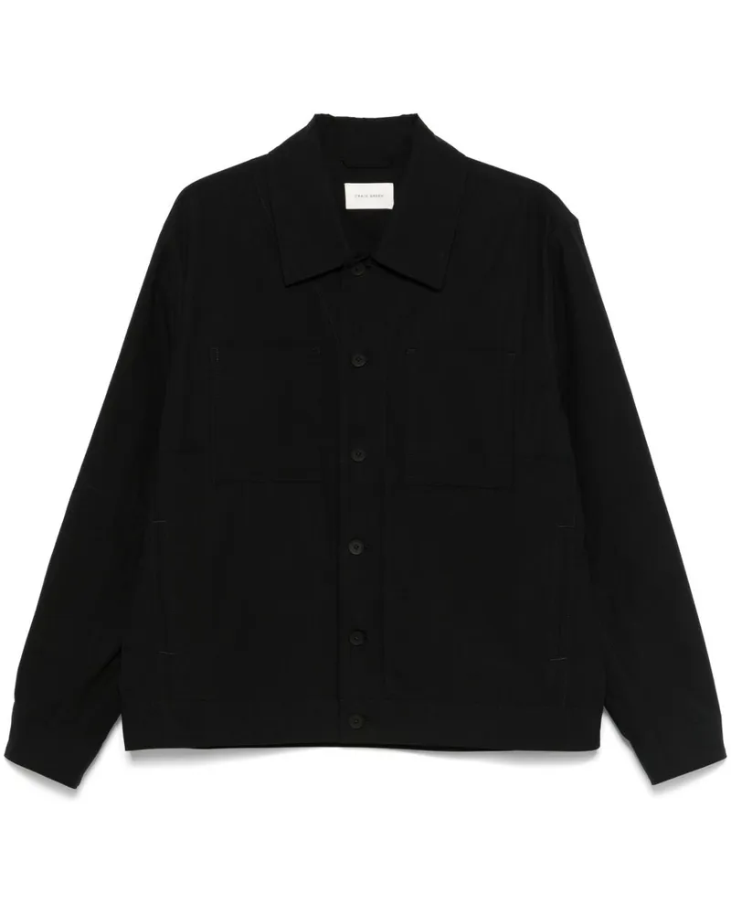 Craig Green Worker' Jacke - Schwarz Schwarz