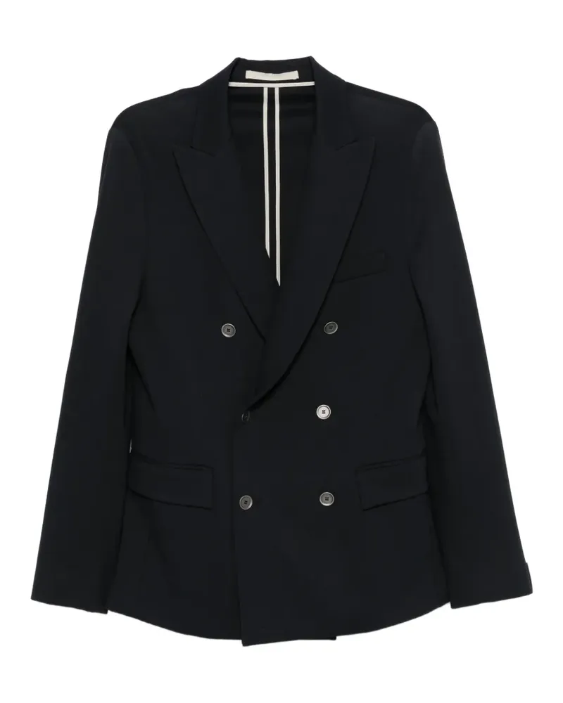 Paolo Pecora Milano double-breasted jacket - Blau Blau
