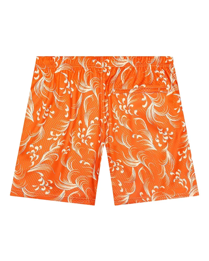 John Elliott + Co Shorts mit Mesh-Einsatz - Orange Orange