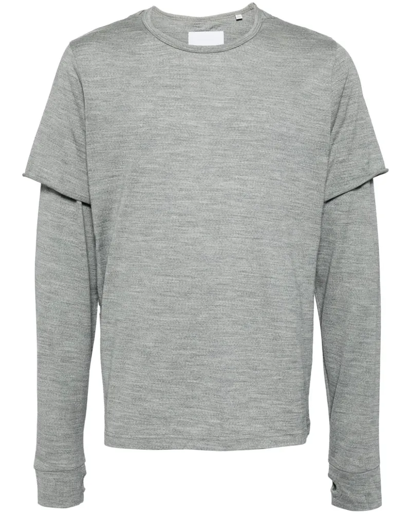 PRIVATE STOCK The Burton T-Shirt - Grau Grau