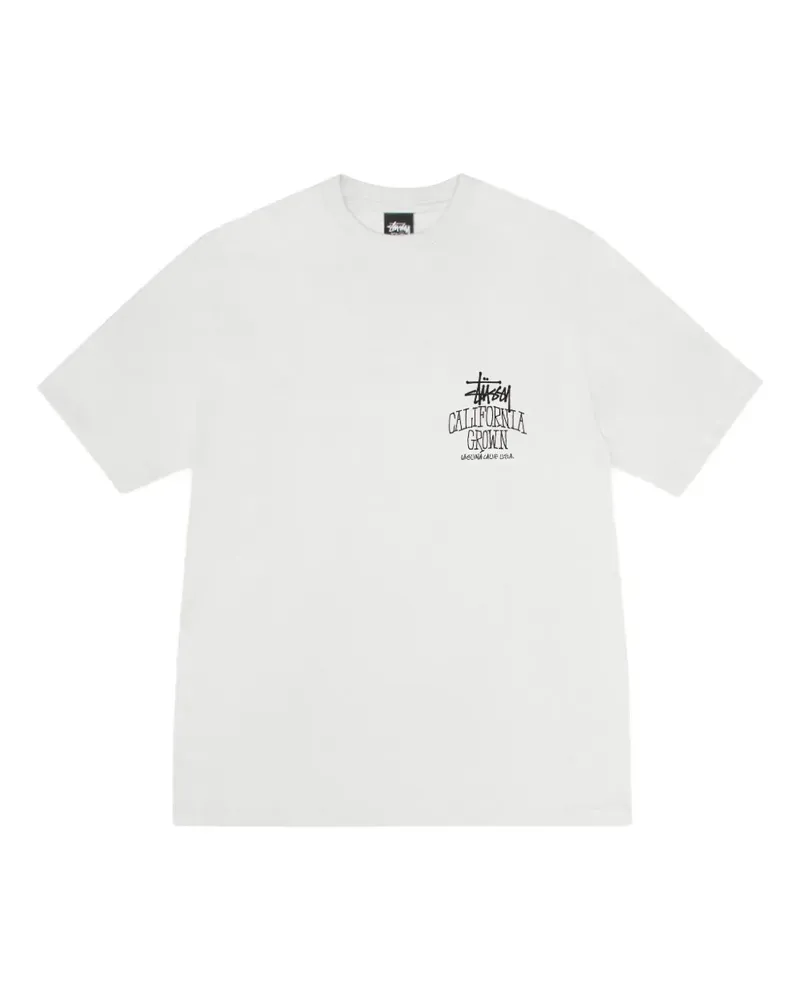 Stüssy California Grown T-Shirt - Weiß Weiß