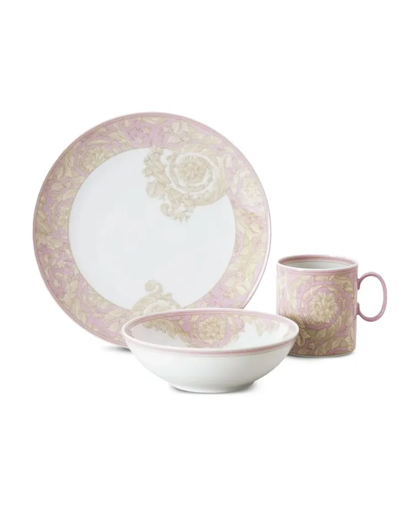 Versace x Rosenthal Barocco Tischsets (3er-Set) - Weiß Weiß
