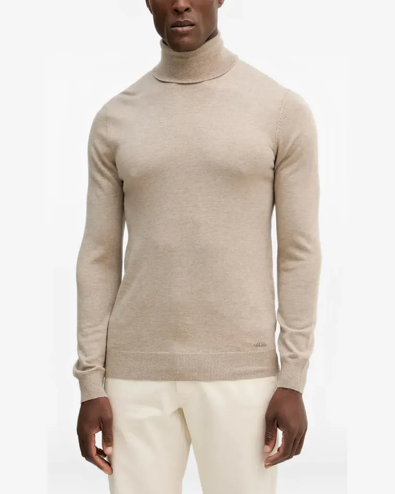 Guess roll-neck sweater - Nude Nude