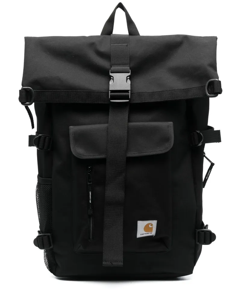 Carhartt WIP Philis Rucksack mit Logo-Patch Schwarz