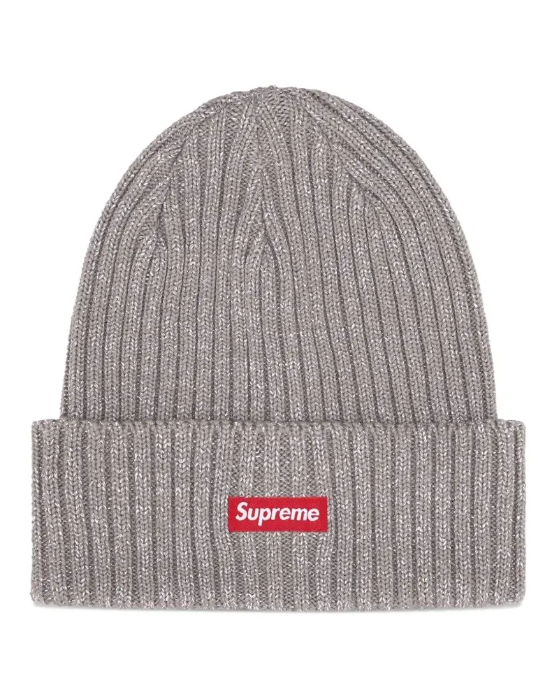 Supreme Being cotton beanie hat - Grau Grau