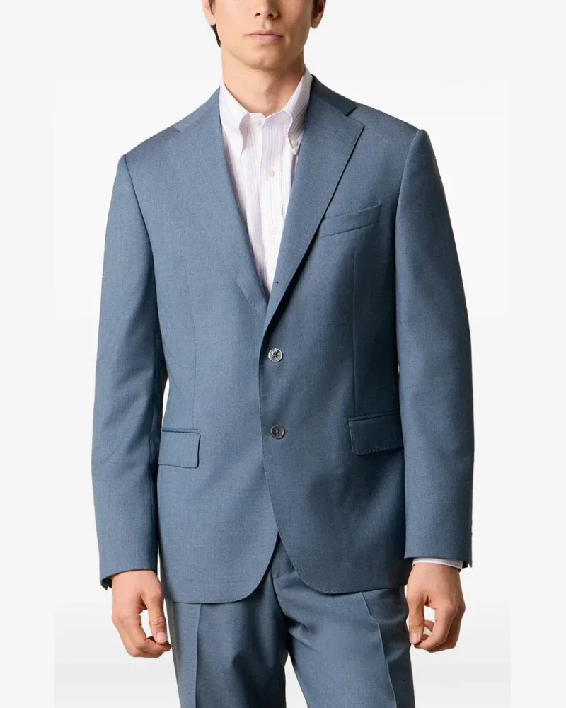 Brooks Brothers Einreihiges Sakko - Blau Blau