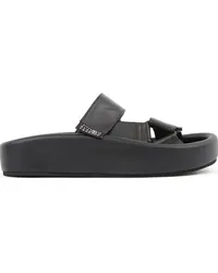 Maison Margiela Plateau-Sandalen mit Gurtband Schwarz