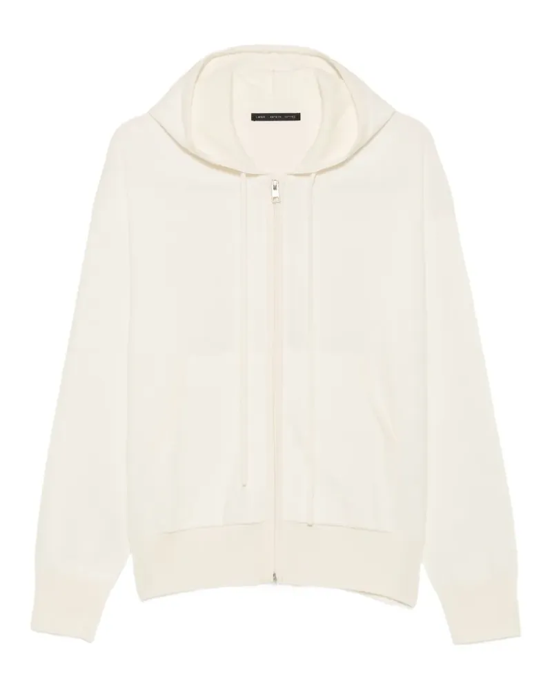 Low Brand Kapuzenjacke mit Reißverschluss - Weiß Weiß