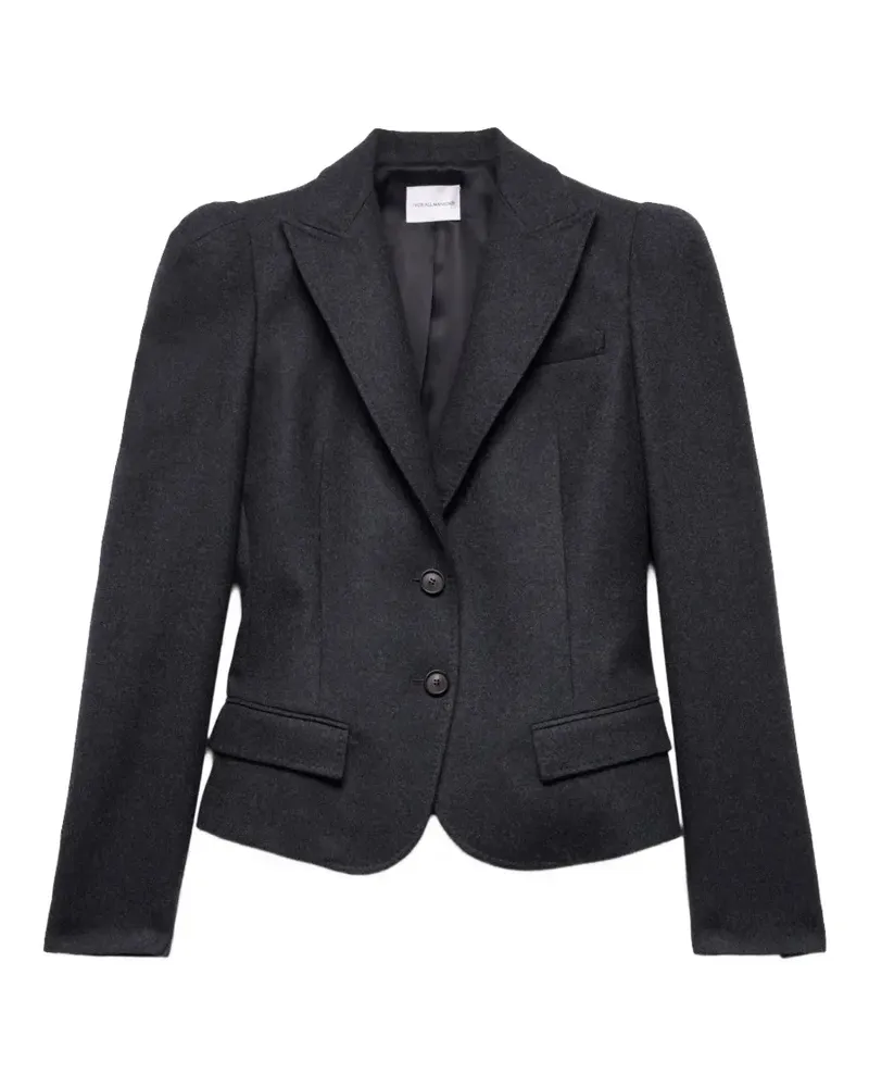 7 for all mankind Blazer mit hohen Schultern - Grau Grau