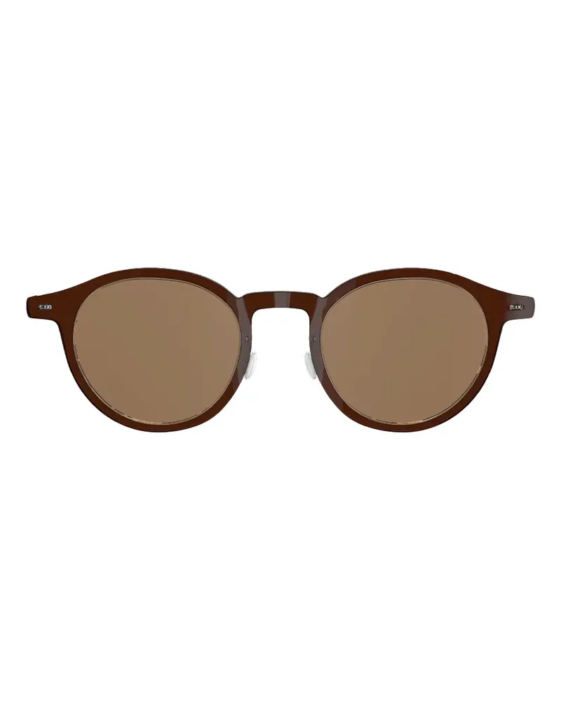 Lindberg 8347 round-frame sunglasses - Braun Braun