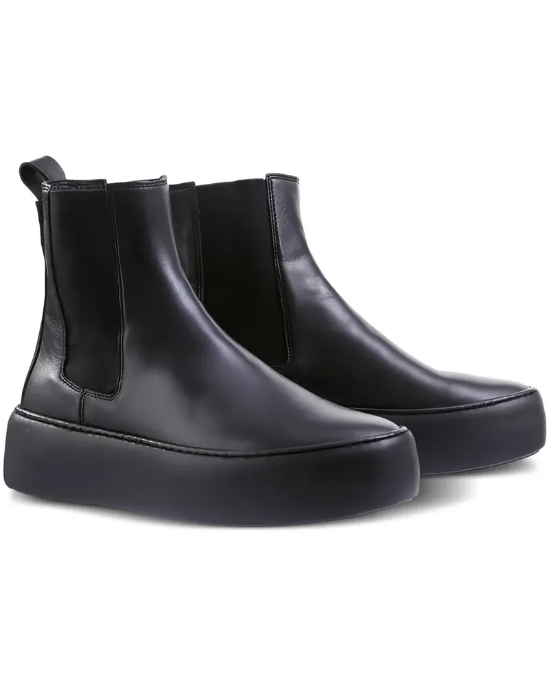 Högl Connor Chelsea-Boots mit Plateau - Schwarz Schwarz